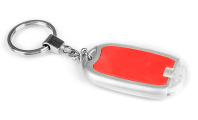 Keychain isolated on white