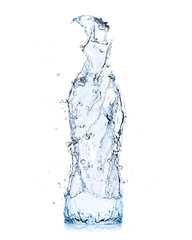 Fototapeta na wymiar water bottle