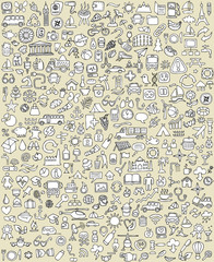 XXL Doodle Icons Set No.1