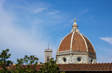 Fototapeta na wymiar Firenze, Santa Maria del Fiore, cupola del Brunelleschi