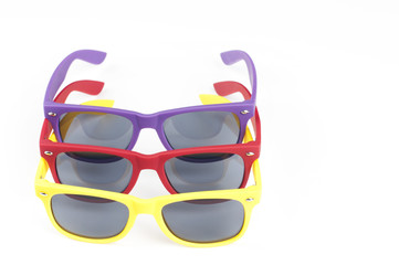 Bunte Sonnenbrillen