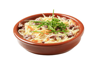 Beef noodle soup