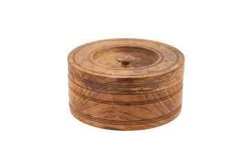 Old wooden bowl