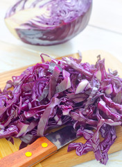 blue cabbage