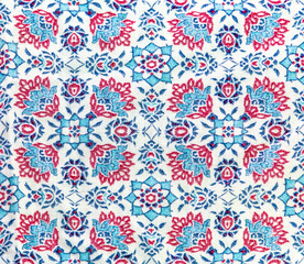 Fragment of retro tapestry textile Fabric