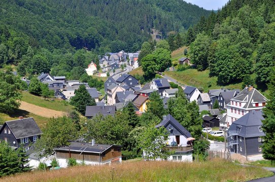 Blick auf Goldisthal