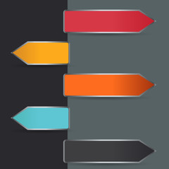 Illustration of modern design template