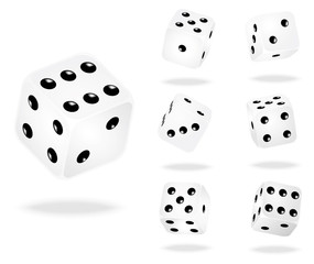 White dices