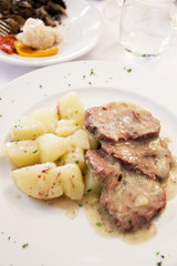 Italian beef with potatoes