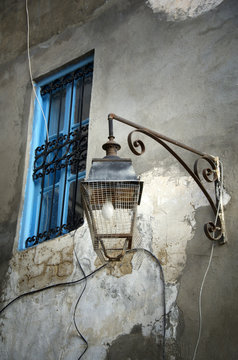 The street lamp in Tunisia