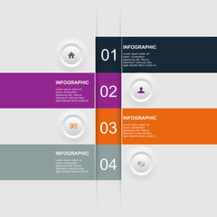 Modern Design template / can be used for infographics