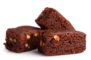 Brownie with hazelnut