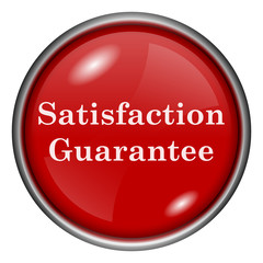 Red round glossy icon