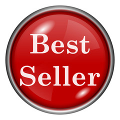 Red round glossy icon
