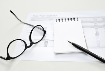 Fototapeta premium Financial accounting