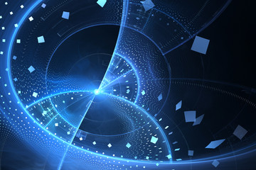 Abstract techno background