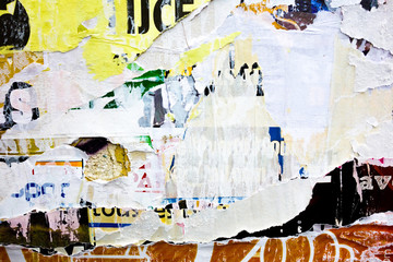 Old posters grunge textures