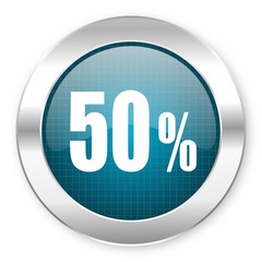 50 percent icon