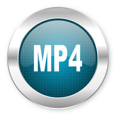 Fototapeta premium mp4 icon