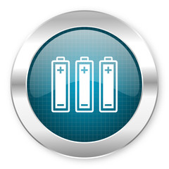 Obraz premium batteries icon