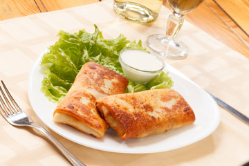 stuffed pancakes