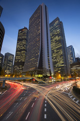 Fototapeta na wymiar Tokyo Financial District