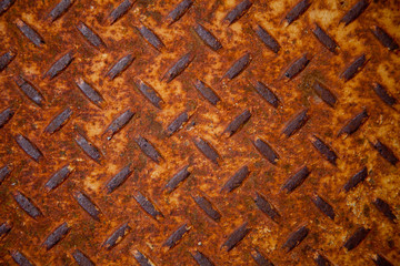 Rusty Manhole Texture