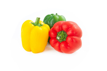 Three sweet peppers