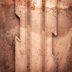 Old metal background