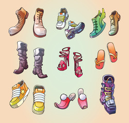 Some Original Vector Shoes