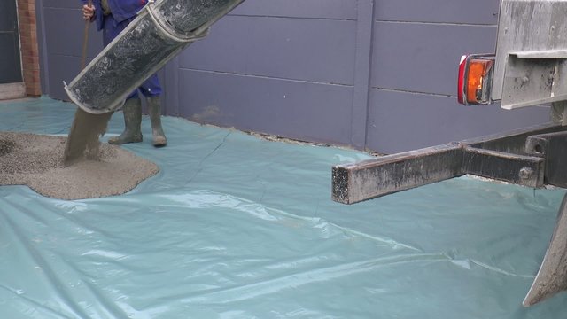 dcouler du b&eacute;ton