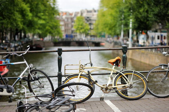 Bicycles in Amsterdam