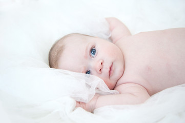 Little beautiful baby girl