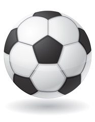 football soccer ball vector illustration
