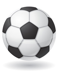 Fototapeta premium football soccer ball vector illustration