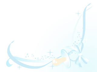 Baby boy arrival card