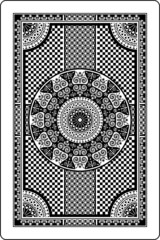 playing card back side