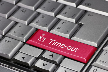 Push the time-out button and have a break