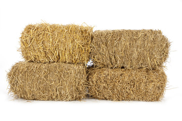 Strohballen - Stapel