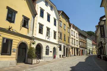 Fototapeta na wymiar Ljubljana Stare Miasto
