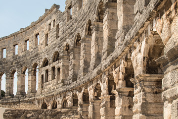 Naklejka premium Amphitheater in Pula