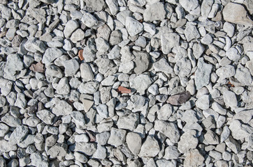 Lot of grey stones as a background