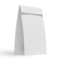 white paper bag