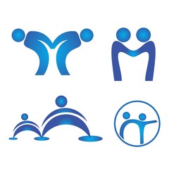 people interaction four set