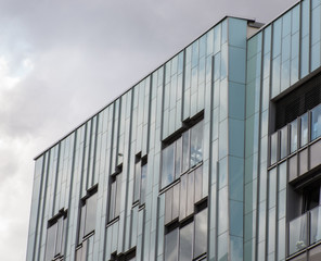 Gebäudefassade in der Hafencity Hamburg