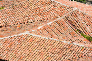 tiled roof
