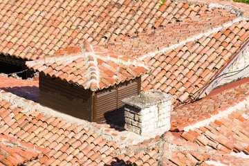 tiled roof