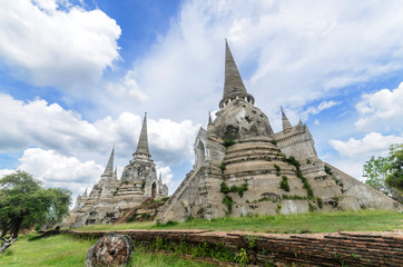Obraz premium Ancient Pagoda at Thailand