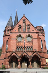 Obraz premium Portal der Lutherkirche in Berlin-Schöneberg
