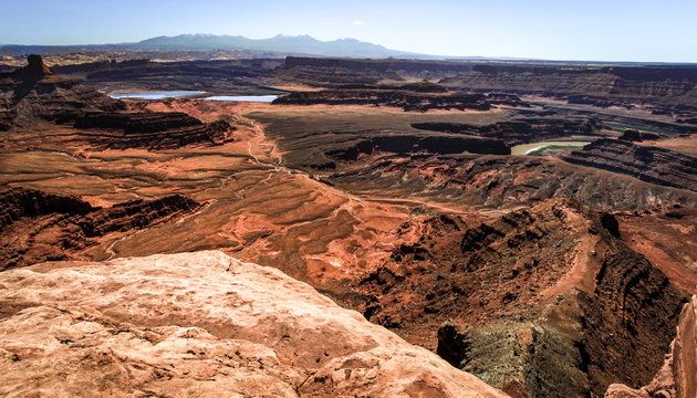 Dead horse point canyon land
